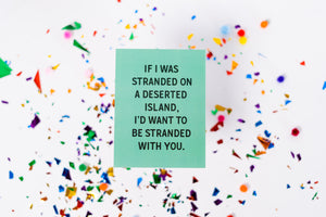 Deserted Island – Greeting Card